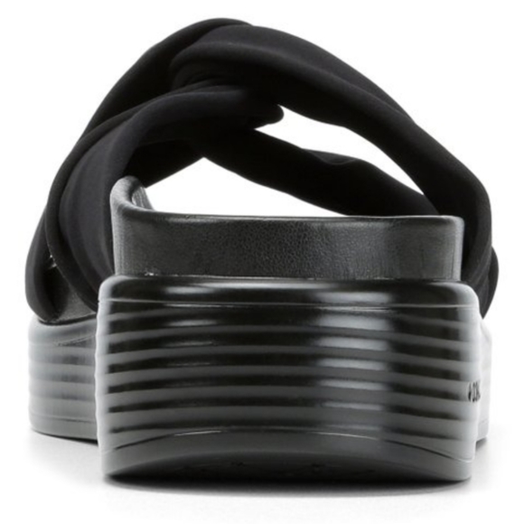 Donald Pliner | Black Freea Slide Sandals Size 7.5 Medium - Picture 3 of 9